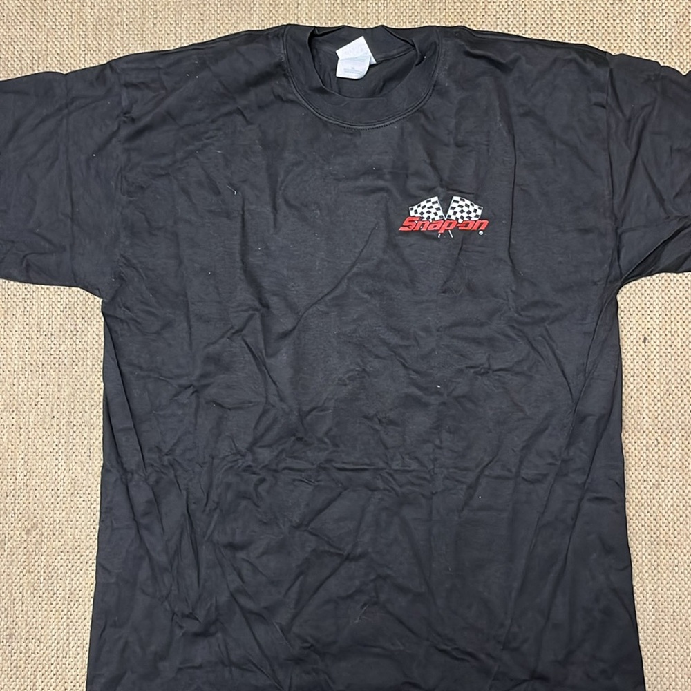 Vintage Snap on t-shirt